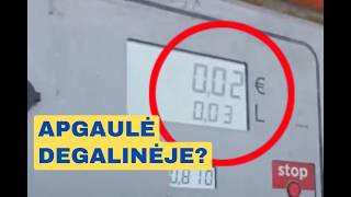 Kainą ir kiekį degalinėje skaičiuoja sugedusi įranga?