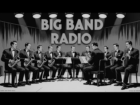 📻 Big Band Jazz Radio | 1940's Relaxing Elegant Jazz | Vintage Vibes