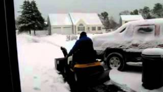 Cub Cadet with Bercomac Snowblower