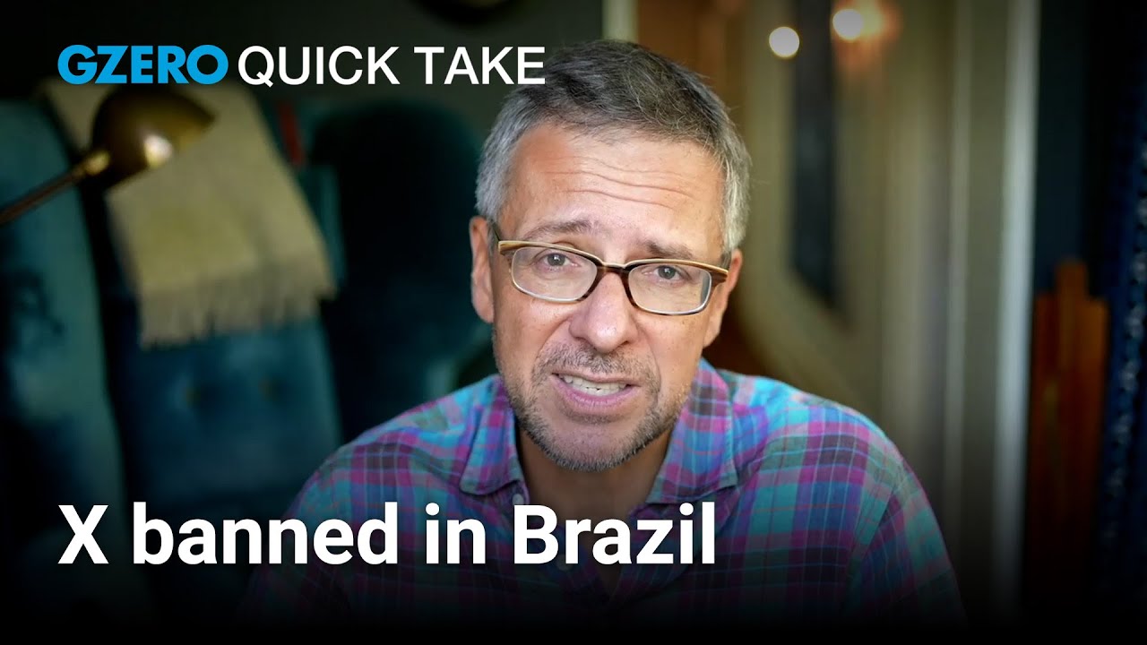 Brazil's X ban becomes a rallying cry for Bolsonaro | Ian Bremmer | Quick Take