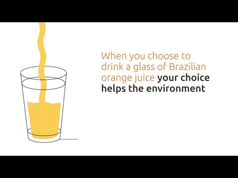 Orange juice, a sustainable choice
