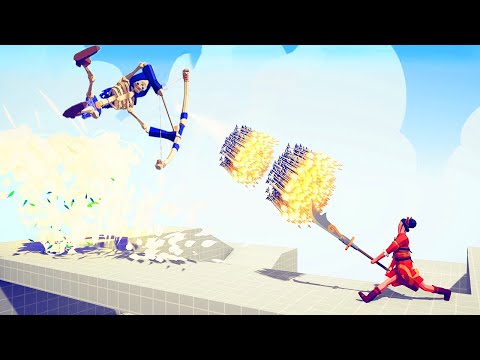 LADY RED JADE vs1000x OP UNITS | TABS - Totally Accurate Battle Simulator