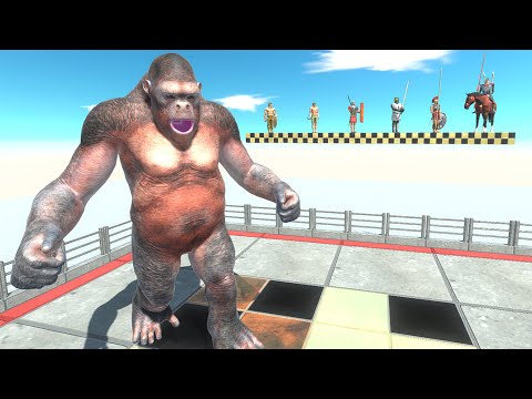 Goro The Giant vs Ancient Humans – Animal Revolt Battle Simulator