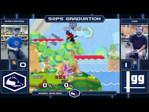 S@PS Graduation Melee Singles - MurkyWaters (Fox/Falco) vs CAKE (Climbers) - Winners Semis