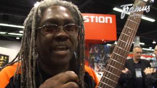 Framus @ NAMM 2013 - Blackbyrd McKnight and the Framus Diablo Supreme