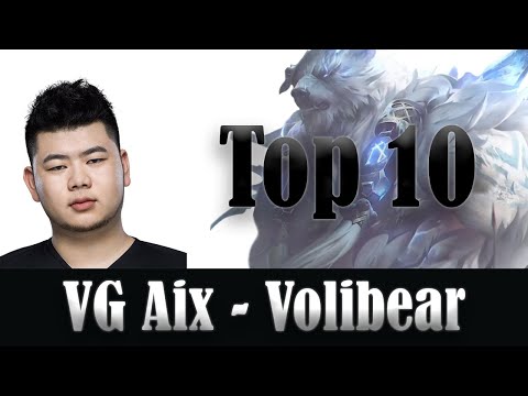 VG Aix (Volibear Jungle) Top Plays - Vici Gaming vs Dominus, LPL 2020 Summer Week 9 Highlights