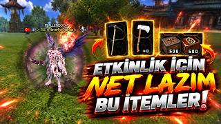 ETKİNLİK İÇİN NET LAZIM! 🔥 BU İTEMLERİ TOPLUYORUZ | OnlineMetin2 52. Video