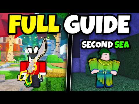 FULL GUIDE To ENTER THE SECOND SEA In FISCH Roblox!