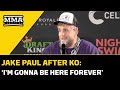 Jake Paul After KO Win: 'I'm Gonna Be Here Forever In This Sport' | Paul vs. August | MMA Fighting