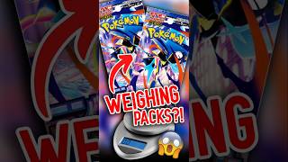 Weighing Japanese Pokémon Packs Until You See This! 🛑 #pokemon #shorts