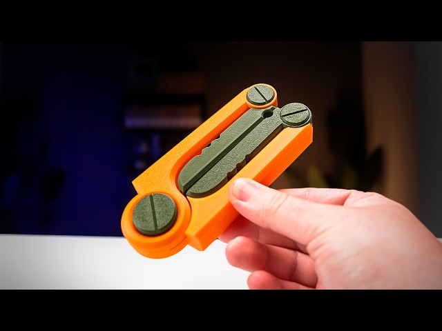 Vídeo relacionado con 1 bolígrafo táctico multifuncional impreso en 3D EDC de acción deslizante, suministros de escritura innovadores