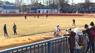 preview picture of video 'Первая тренировка Локомотива 2014 Lokomotiv Daugavpils'