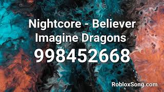 Believer Id Code For Roblox