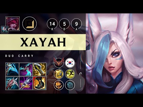 Xayah ADC vs Kai'Sa - KR Grandmaster Patch 25.16