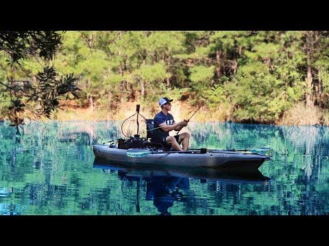Fishing a PUDDLE (Kayak Fishing) Video
