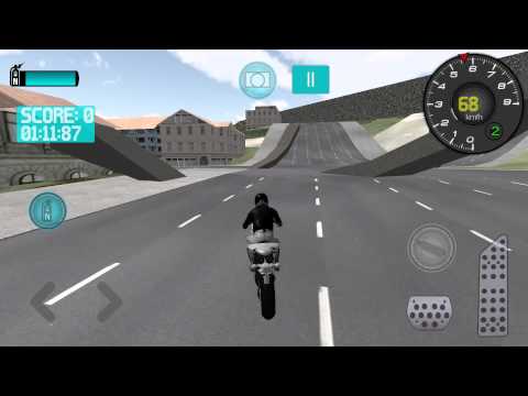 Motorbike Police Driver Video