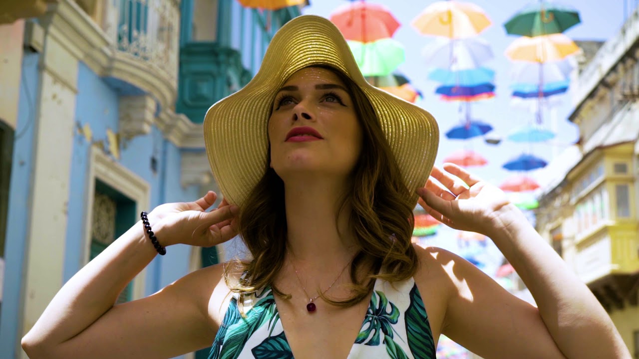 Umbrella street in Zabbar