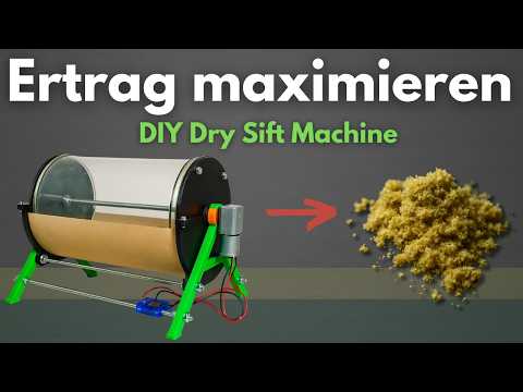 Dry Sift Pollenmaschine selber bauen – Mehr Ertrag aus deiner Ernte (DIY H@sh)