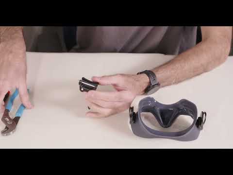 Video installazione supporto HUD Halcyon su maschera Omnis