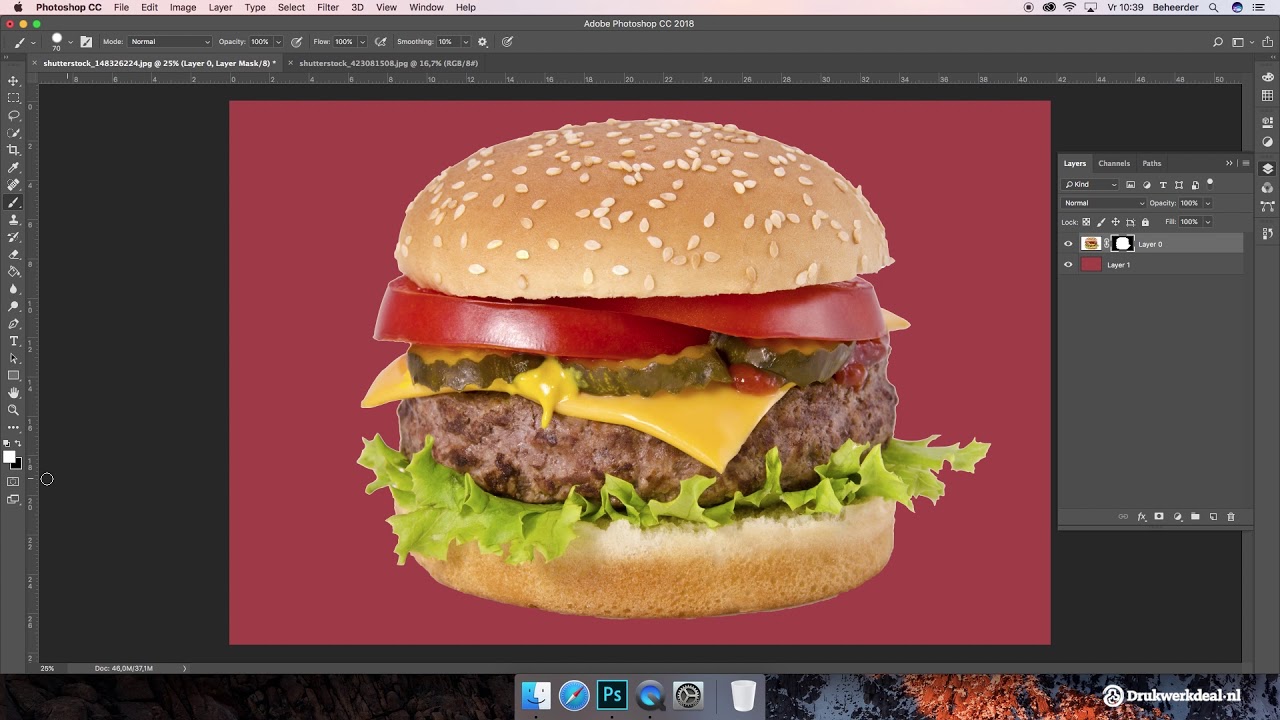 How-to: foto bewerken - achtergrond transparant maken