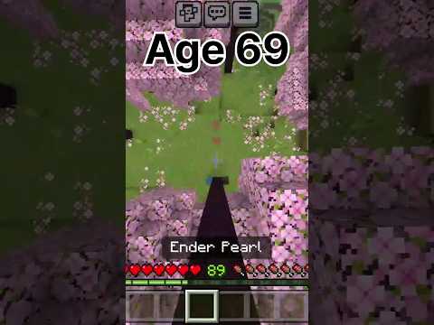 Insane Minecraft Clutches at Every Age! #Shorts