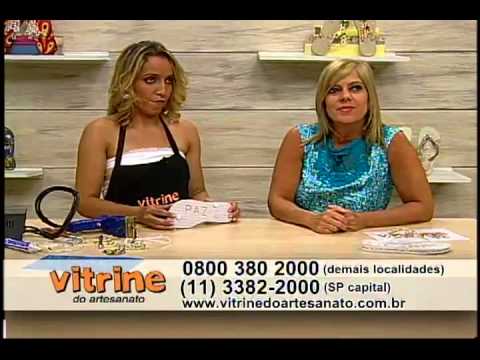 Máquina Mafrisa e customização com Andreia Bassan - Vitrine do Artesanato na TV