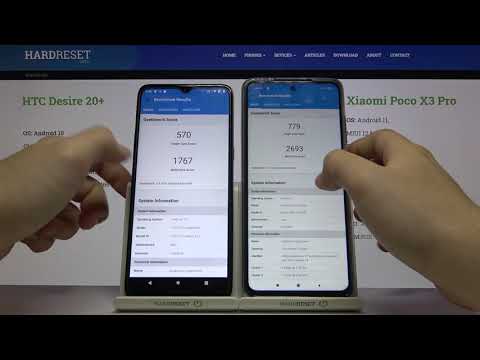 HTC Desire 20+ vs POCO X3 Pro - Geekbench 5 CPU Test Comparison