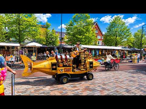 VALKENSWAARD 🇳🇱 | MARKET DAY in a Charming Dutch Village | Walking Tour Netherlands 4K