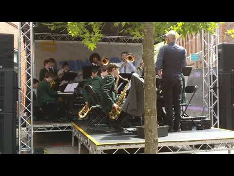 AGSB Swing Band at Altrincham Street Festival