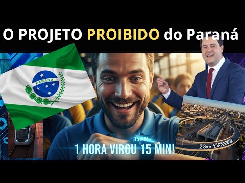 O PROJETO PROIBIDO do Paraná Uma rede de 23km que ninguém esperava!