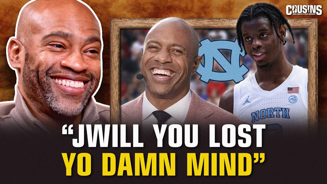Vince Carter Sets The Record Straight On UNC’s Blue Blood Status | Cousins