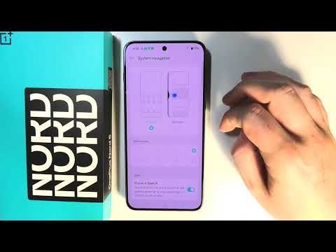 OnePlus Nord 5 - How to Turn On Off One Handed MOde