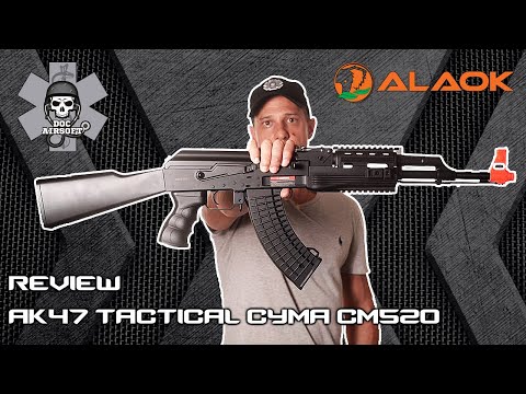 REVIEW | CYMA AK47 TACTICAL CM 520 | AIRSOFT