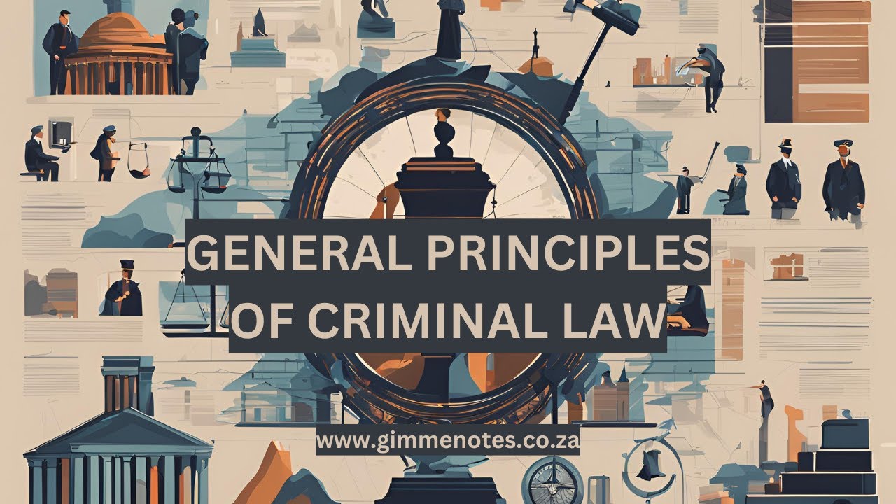 CRW2601 PODCAST - General Principles of Criminal Law: Understanding Crime and Responsibility ⚖️🚔