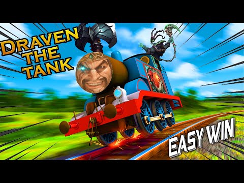 DRAVEN THE TANK! •LOW ELO• [Best Moments] - Best Draven World - Vincent´s Draven
