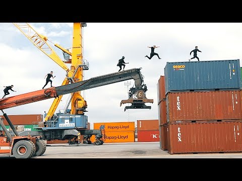 Crossing Continents - Parkour and Moving Obstacles 🇹🇷#ad