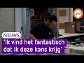Ammar was in Syrië jurist, maar bouwt hier nu zonnepanelen