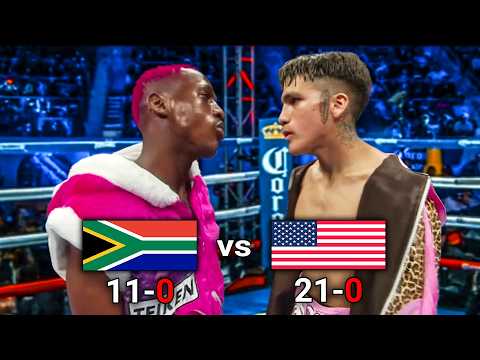 Bam Rodriguez (USA) vs Phumelela Cafu (South Africa) | TKO, Boxing Fight Highlights HD