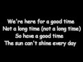Trooper - Here For A Good Time (Lyrics) 