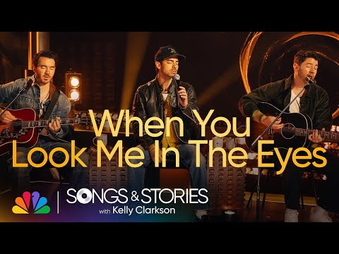 JONAS BROTHERS & KELLY CLARKSON - WHEN YOU LOOK ME IN THE EYES (LEGENDADO)