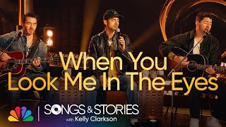 JONAS BROTHERS &amp; KELLY CLARKSON - WHEN YOU LOOK ME IN THE EYES (LEGENDADO)