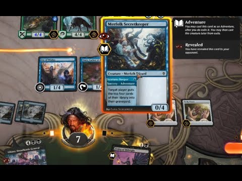 Dimir Lucky Clover with Fae of Wishes | Throne of Eldraine Standard Deck