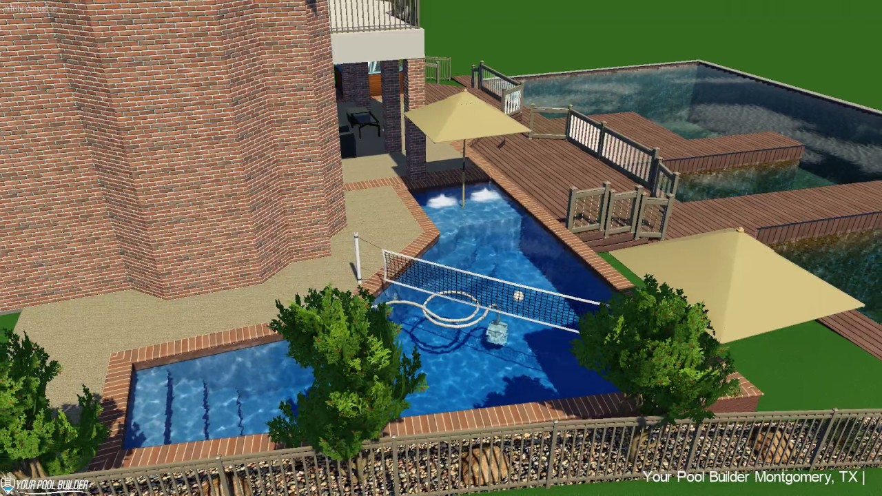 Custom Pool Design for Lake Conroe | Montgomery, TX 77356