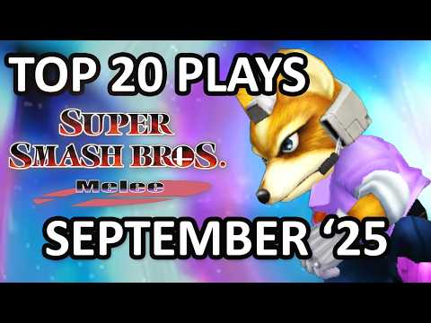 Top 20 SSBM Plays of September 2025 - Super Smash Bros. Melee
