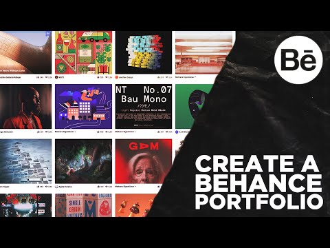 Professional PORTFOLIO mit BEHANCE erstellen