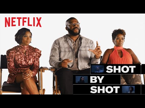 Tyler Perry, Crystal Fox & Bresha Webb Break Down A Fall From Grace Scene | Shot By Shot | Netflix