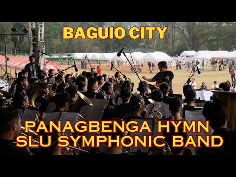 Panagbenga Hymn Performed by The SLU Symphonic Band | Baguio City #panagbenga2024
