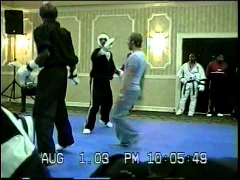 UNK 1 vs  Elonzo Harvey Continuous Sparring 2003 Dixieland Nationals