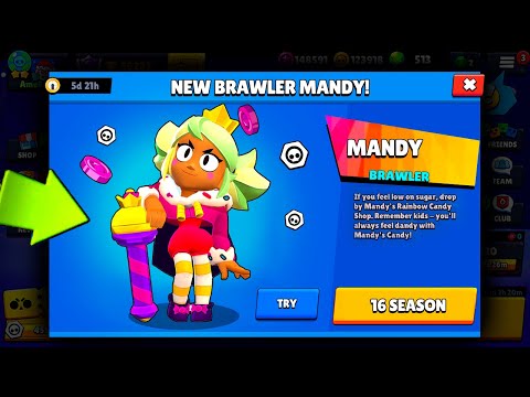 MANDY IS CLOSE! - new brawler Brawl Stars