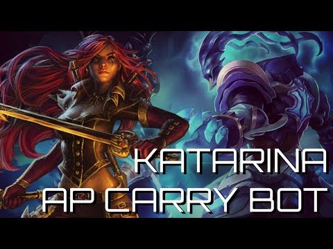 KATARINA AP CARRY BOT LANE ft. Froggen | Katarina vs Caitlyn | Katlife